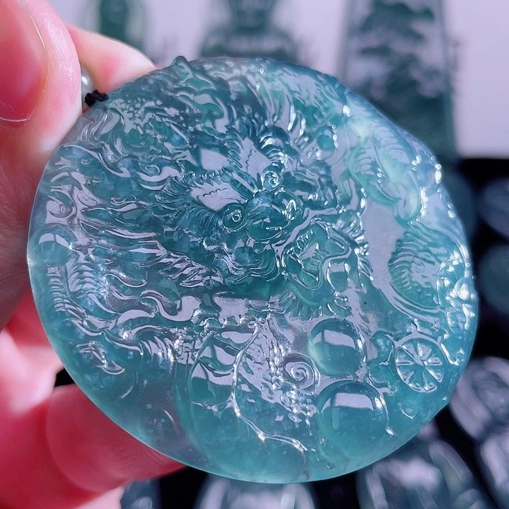 翡翠未镶嵌颈饰9999999999