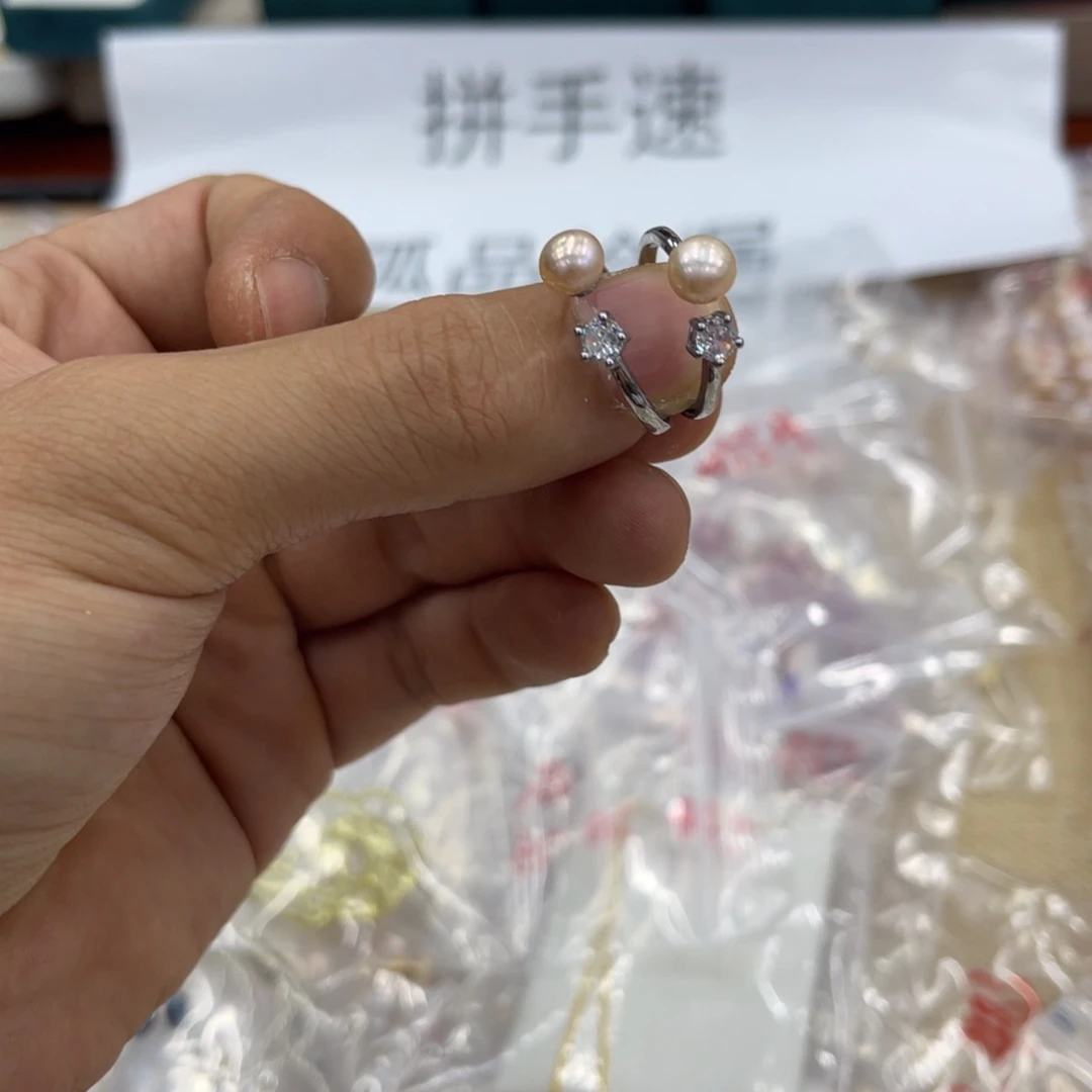 淡水珍珠合金颈饰02491