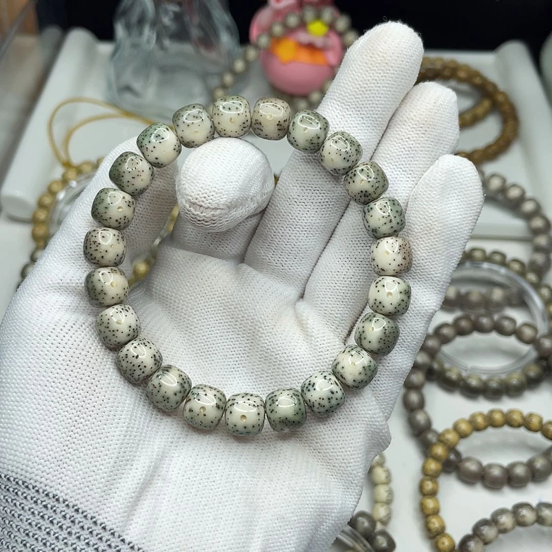 星月菩提手串10mm 青花大眼