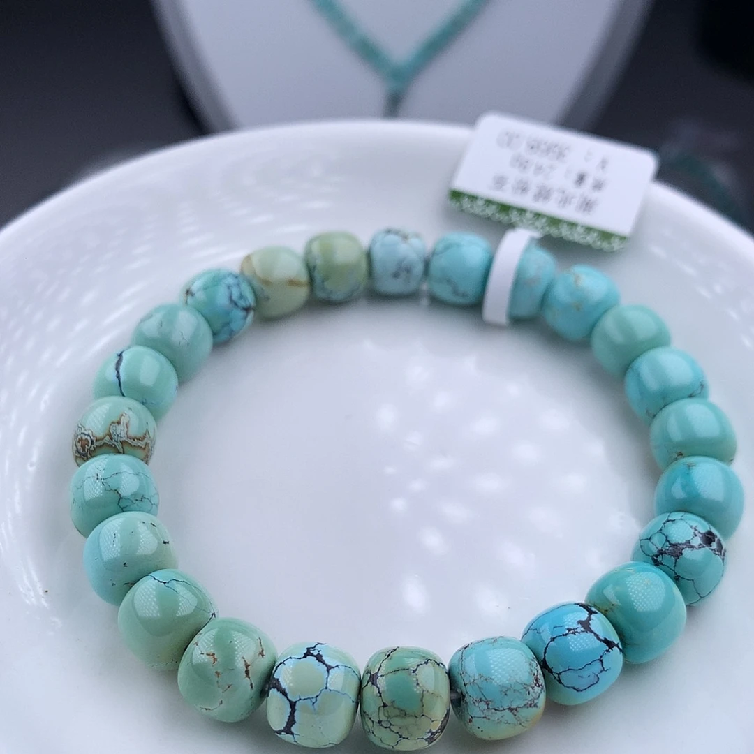 未镶嵌绿松石手串