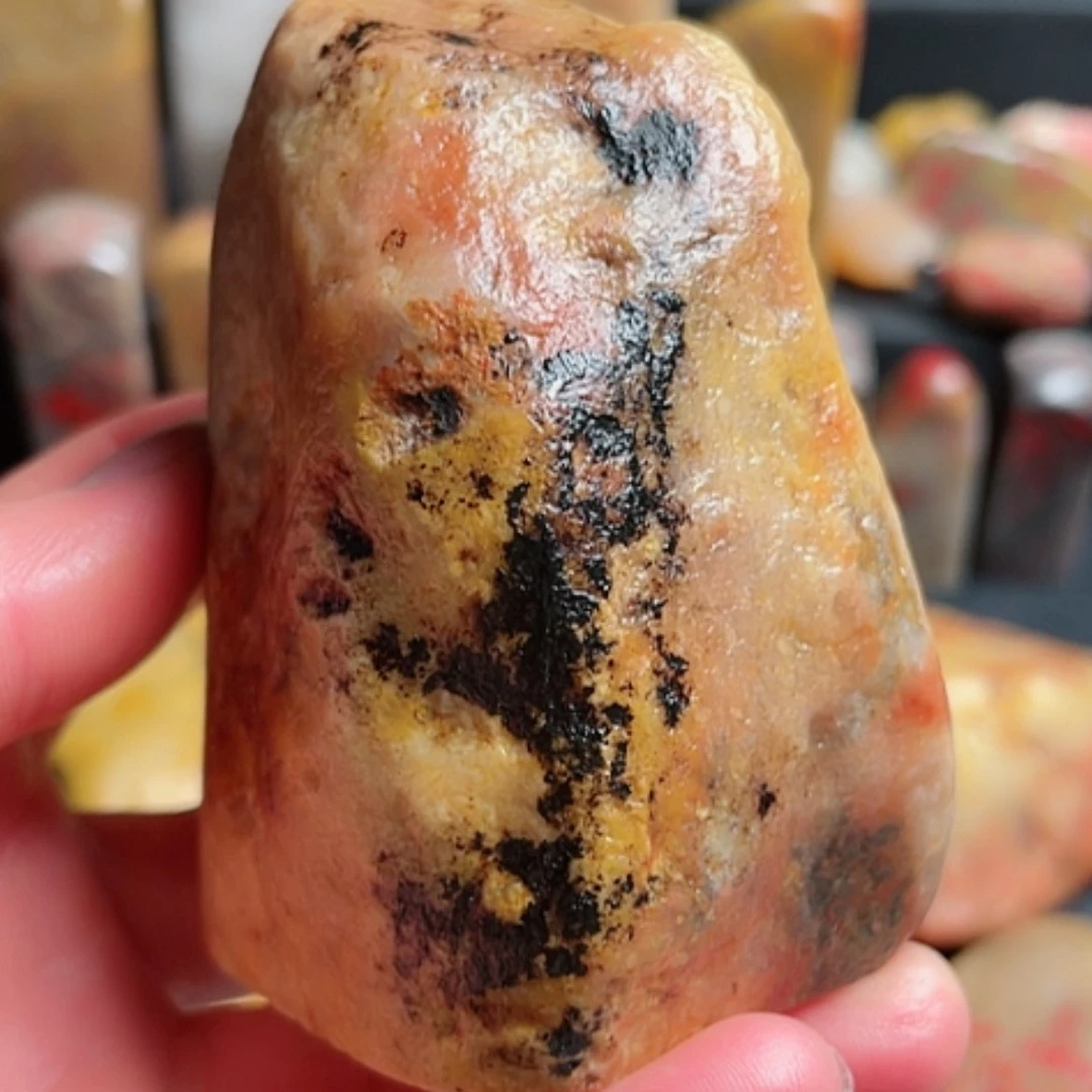 【闪购商品】昌化石用****墨昌化石随型