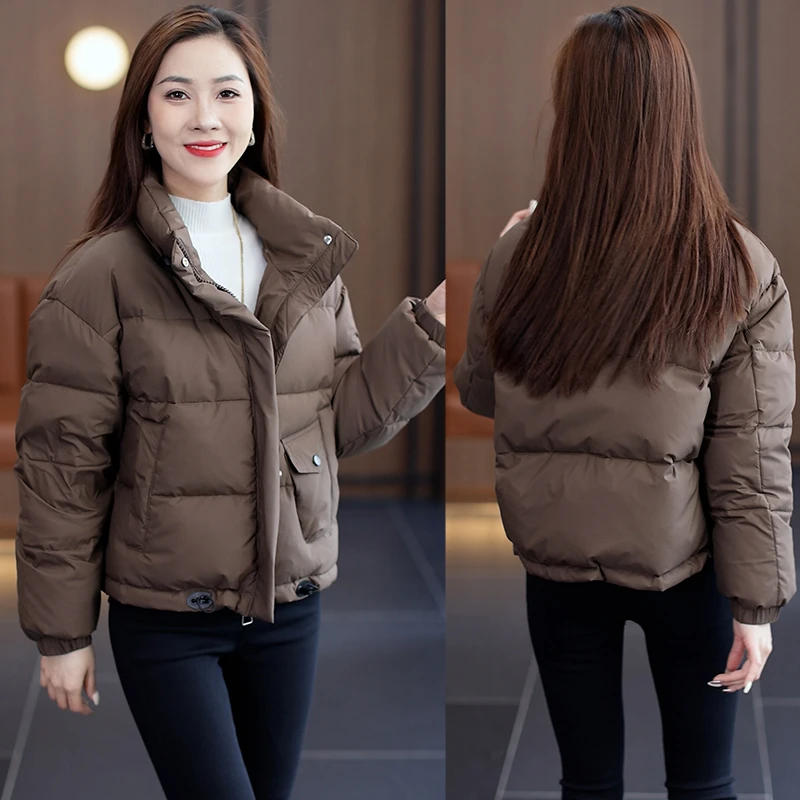 短款羽绒服女2025冬季新款时髦洋气显瘦小个子百搭保暖白鸭绒外套