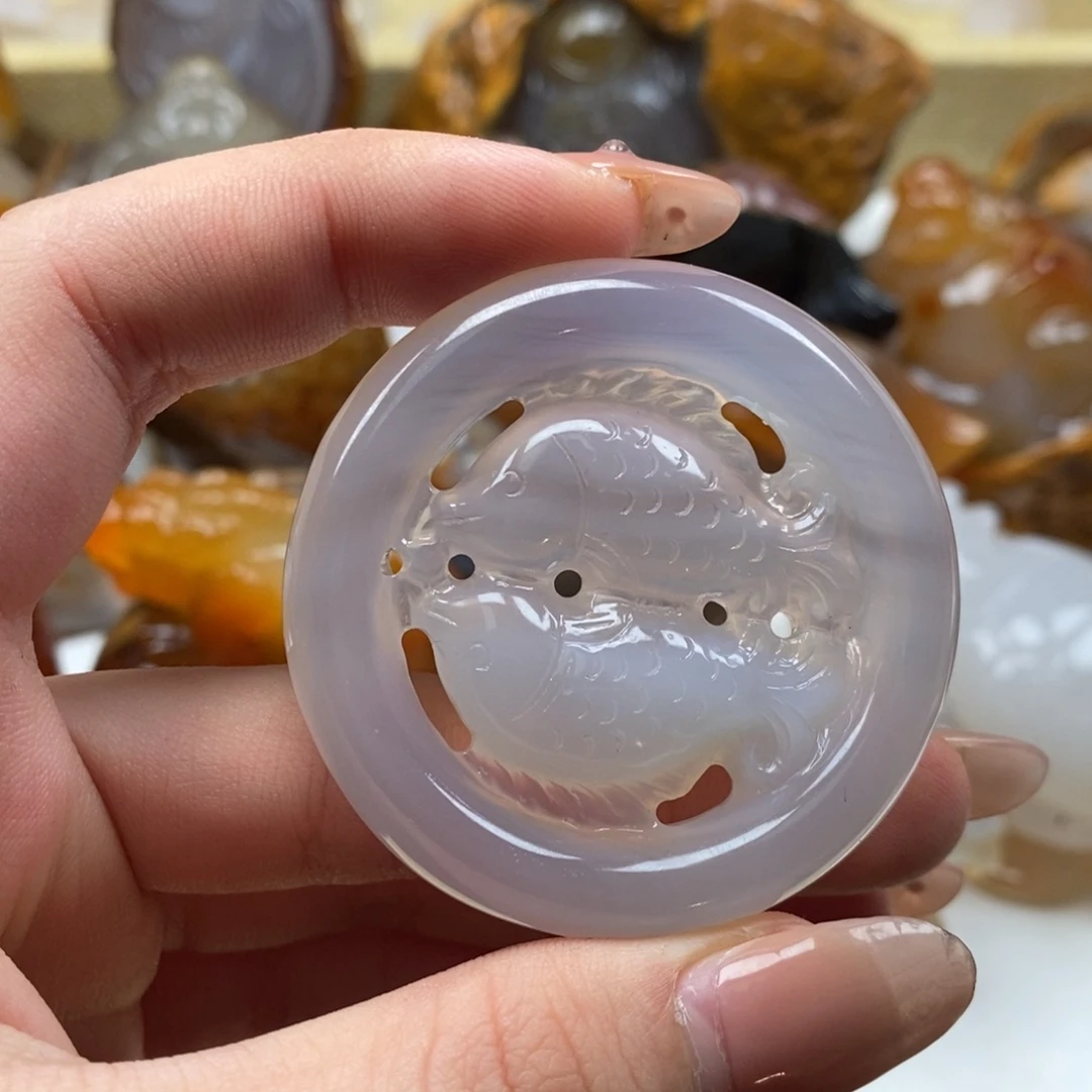 玛瑙/玉髓未镶嵌颈饰