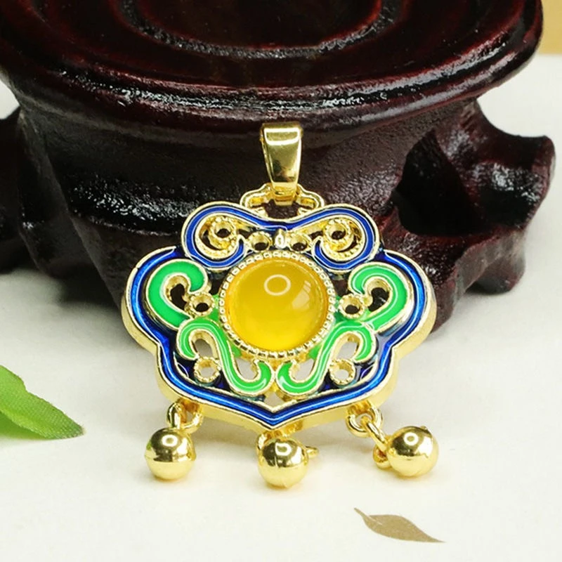 安康 吉祥如意平安锁 吊坠 YS-1A