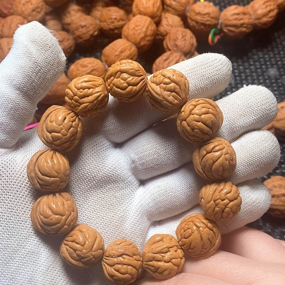 文玩核桃手串霸王龙桃核