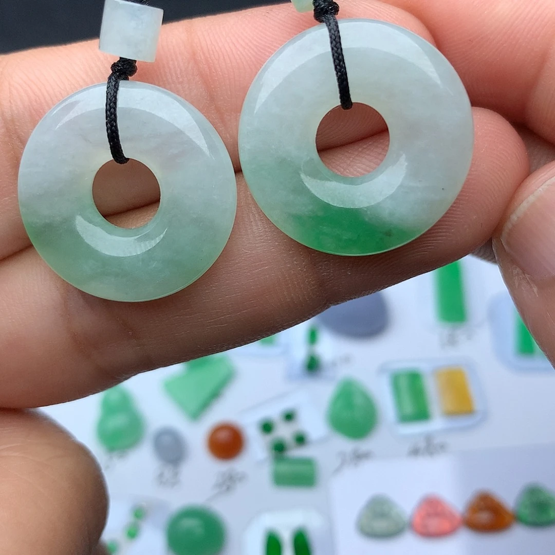 翡翠未镶嵌颈饰翡翠翡翠