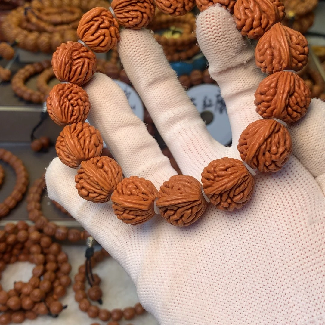 手串桃核秦岭龙纹