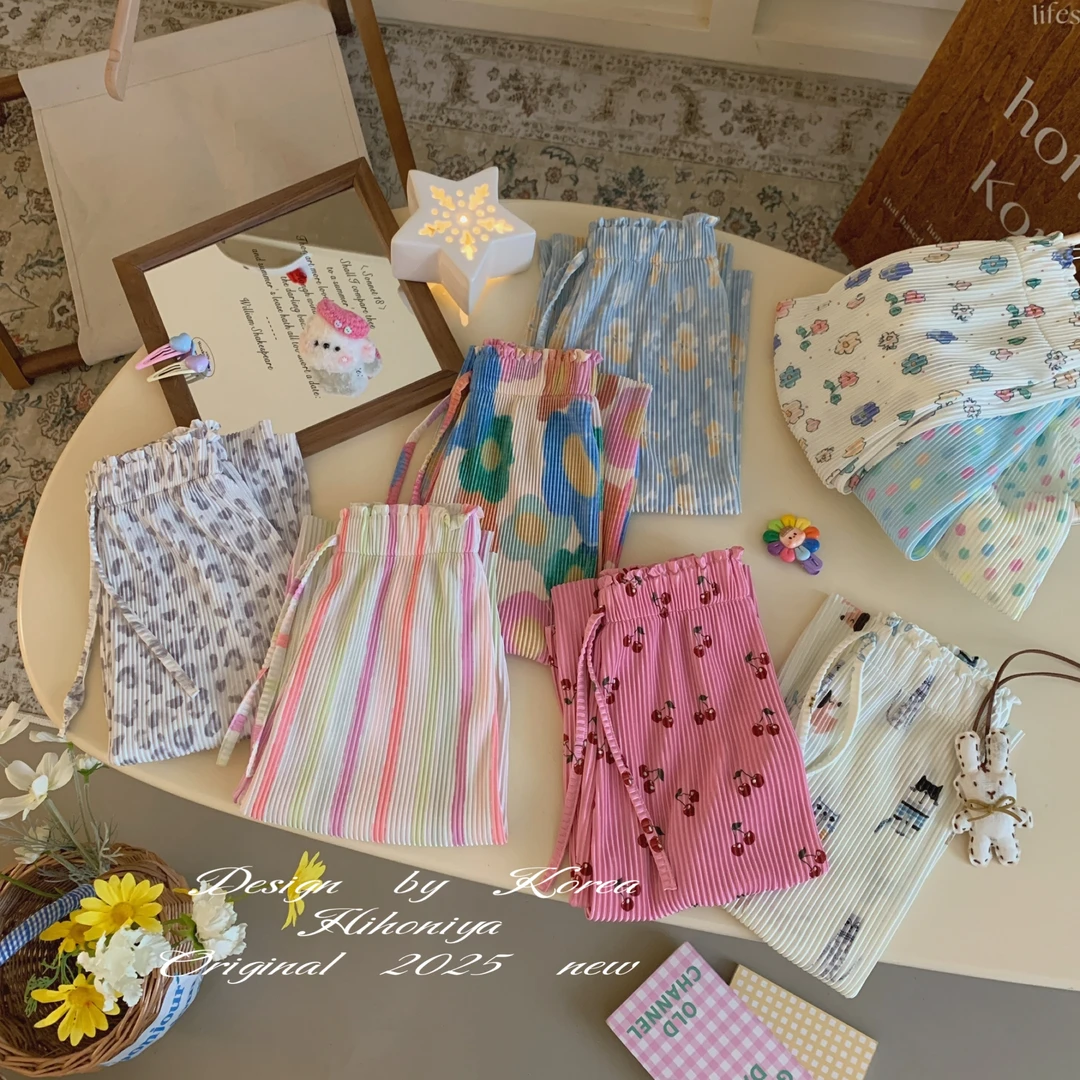 【抖抖裤】草坪约会二Hihoniya~2025夏季宝宝多色冰凉休闲抖抖裤