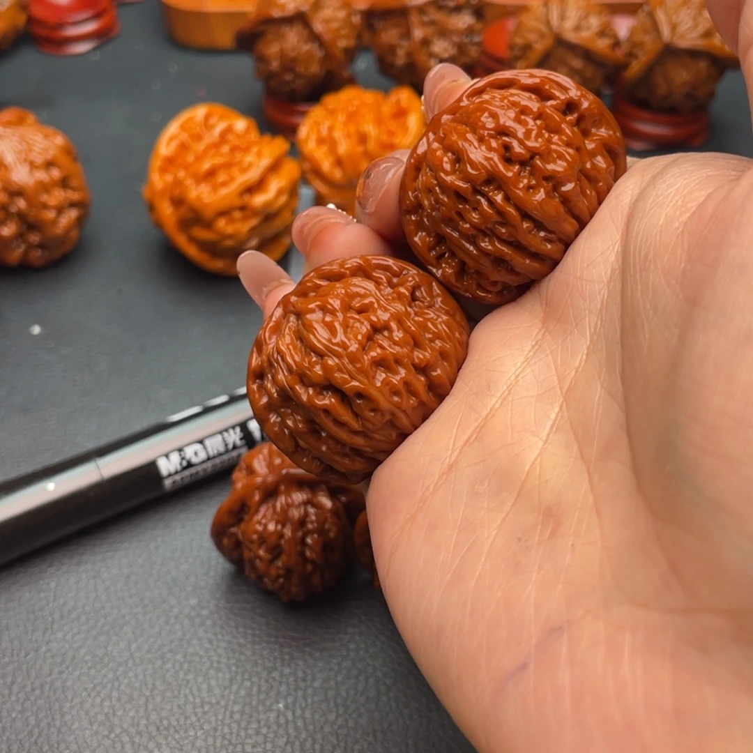 文玩核桃把件四座楼