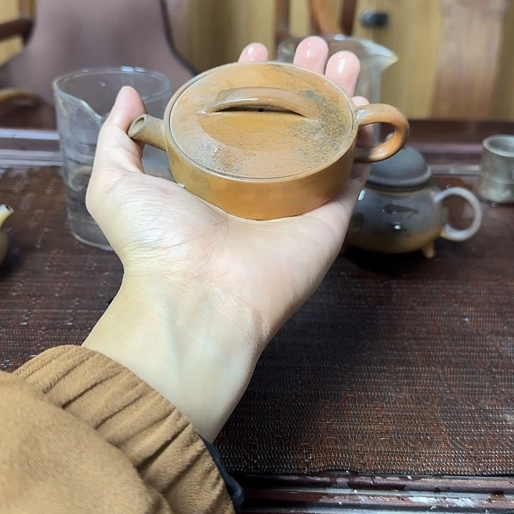 徐***齋紫砂茶壶坭兴陶柴烧