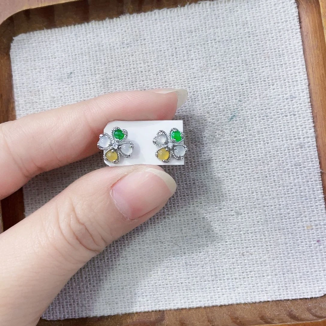 颈饰未镶嵌翡翠天然翡翠Ａ货