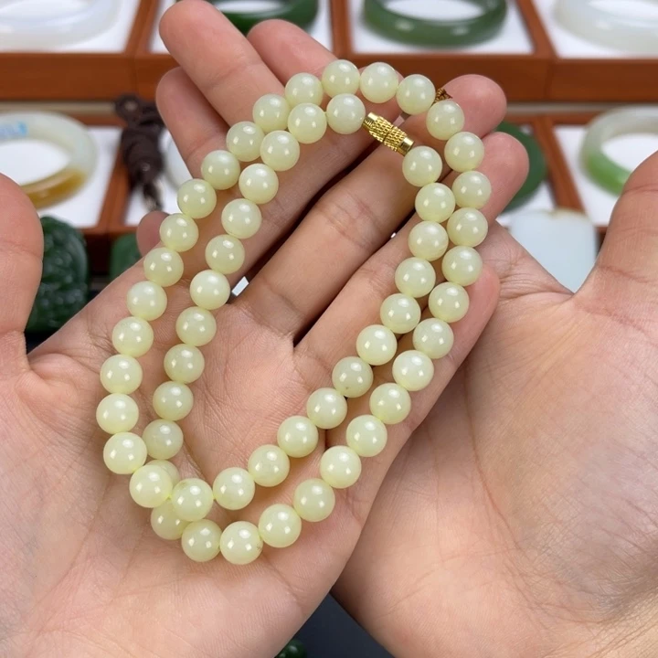 和田玉颈饰未镶嵌用****5