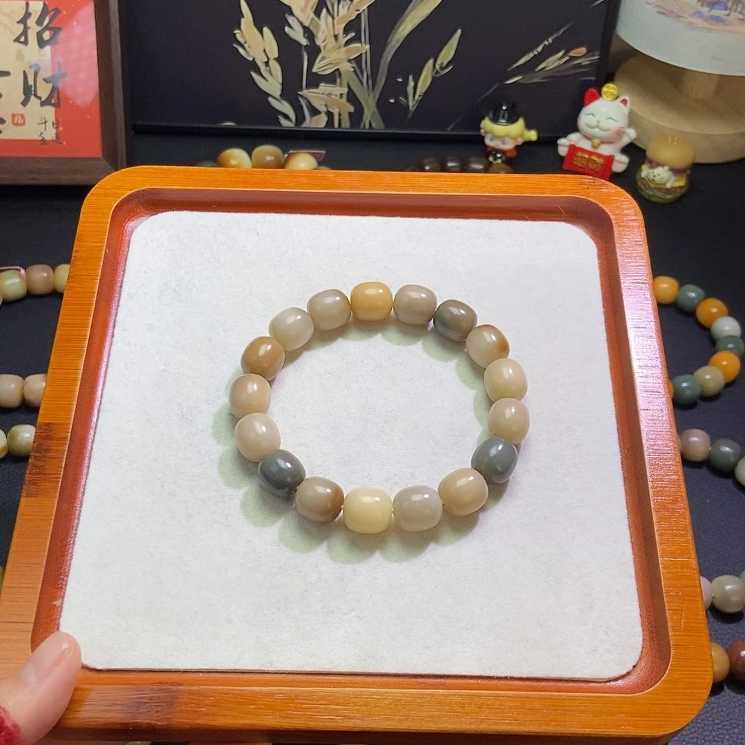 菩提根/象牙果吊坠卡12枣珠微瑕0288