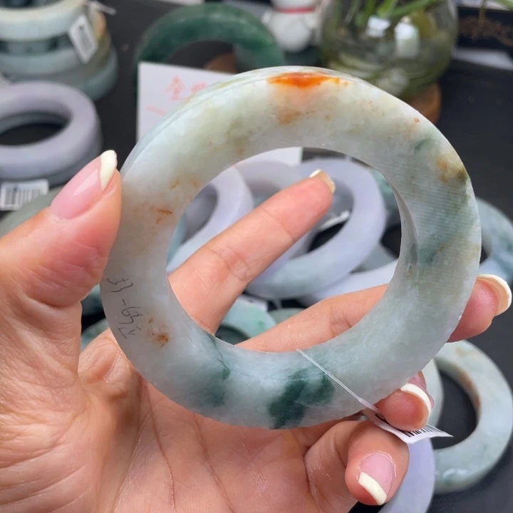 定制翡翠翡翠手镯未镶嵌昩*