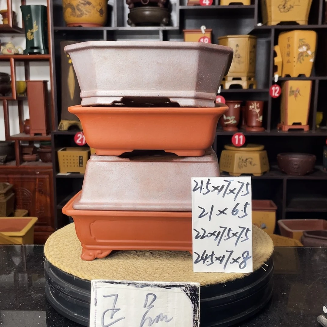 紫砂D-婉秋紫砂花盆