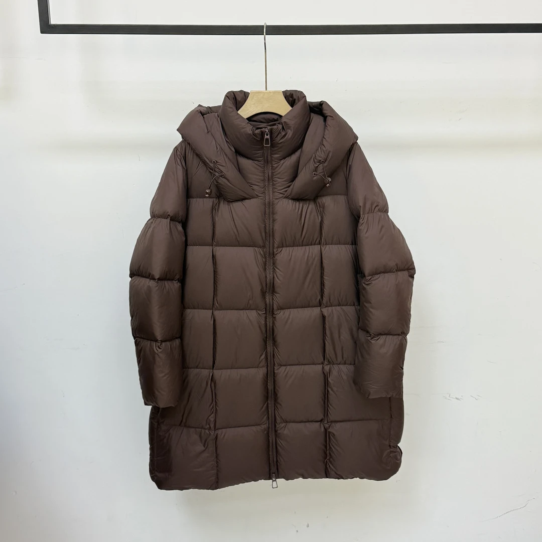 【美拉德小方糖】休闲百搭软泡芙加厚保暖羽绒服外套 QX-23816