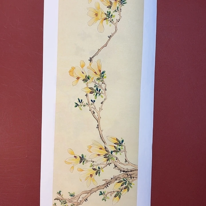 国画听兰老师花鸟