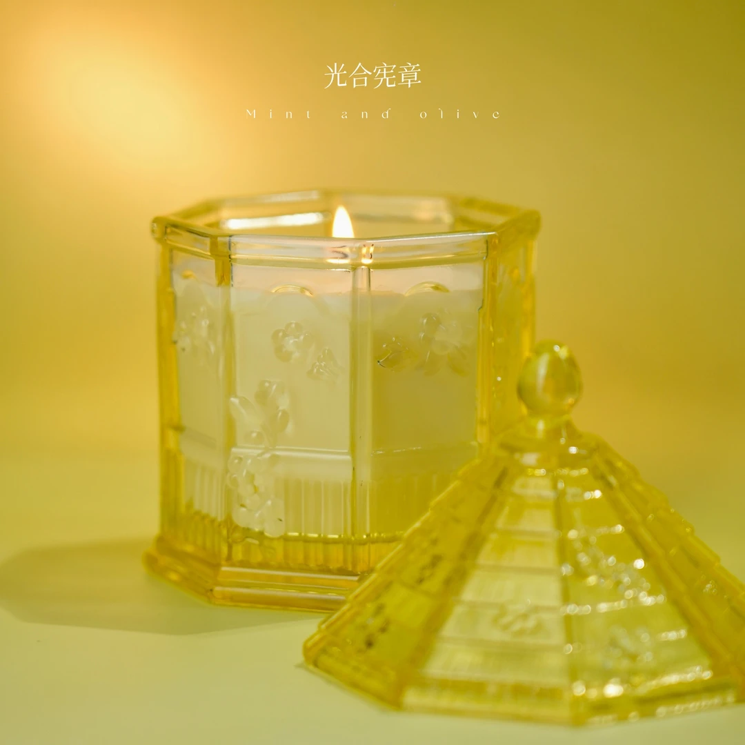 【光合宪章】净含量180g香薰蜡烛|像清晨沾着露水的薄荷叶轻拂鼻尖