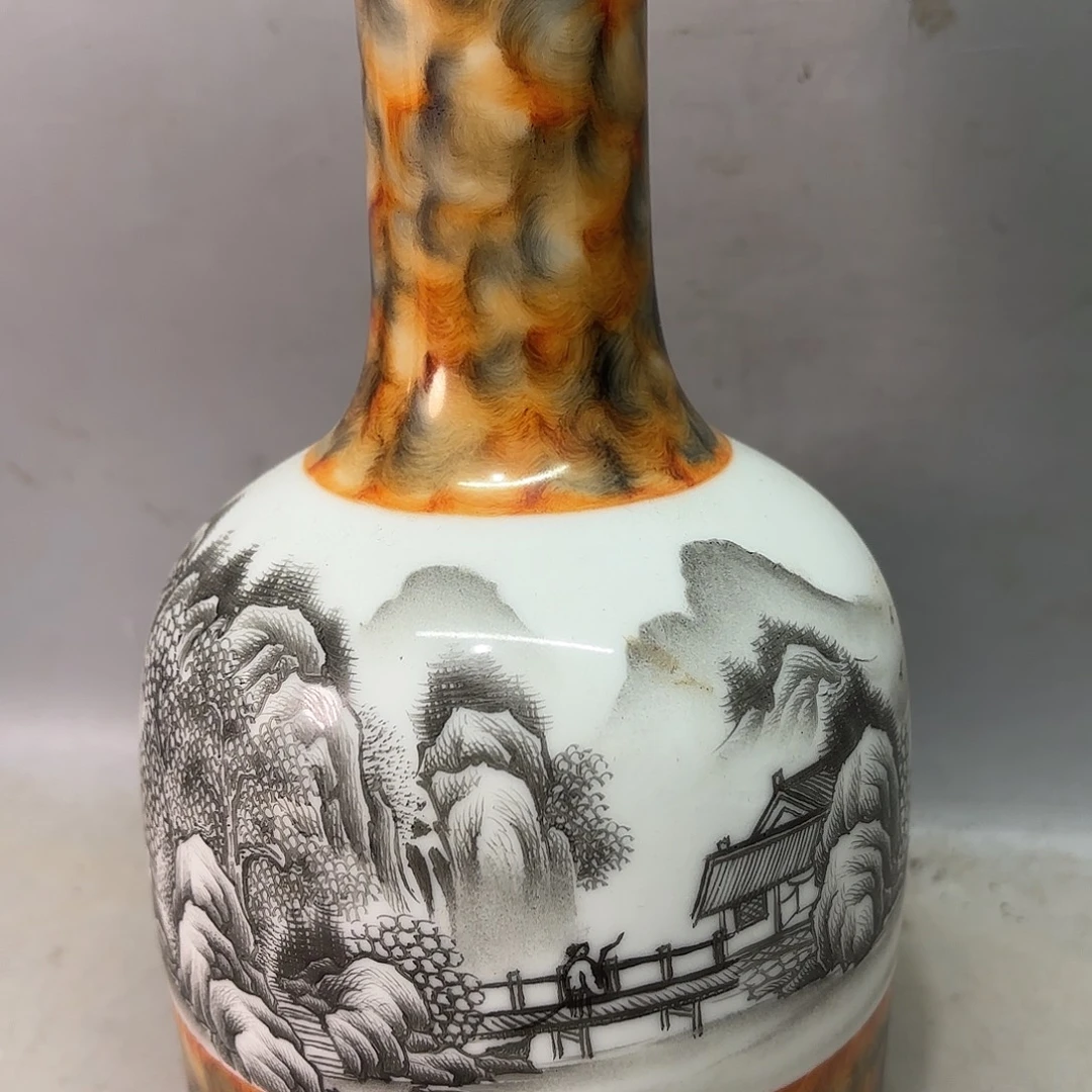 狼***腾瓷摆件现代工艺摆件