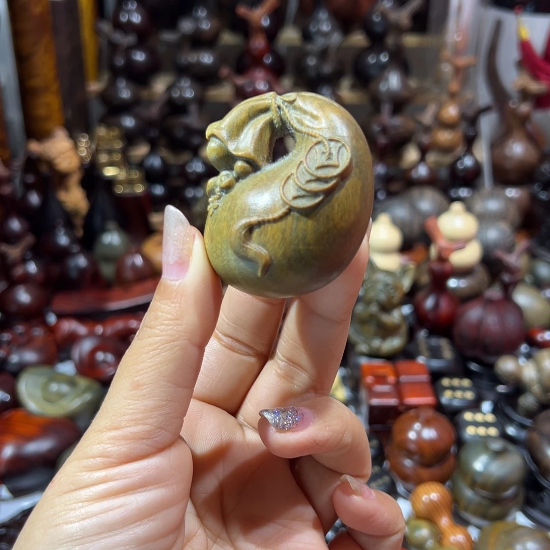 维腊木（绿檀）绿檀绿檀钱袋