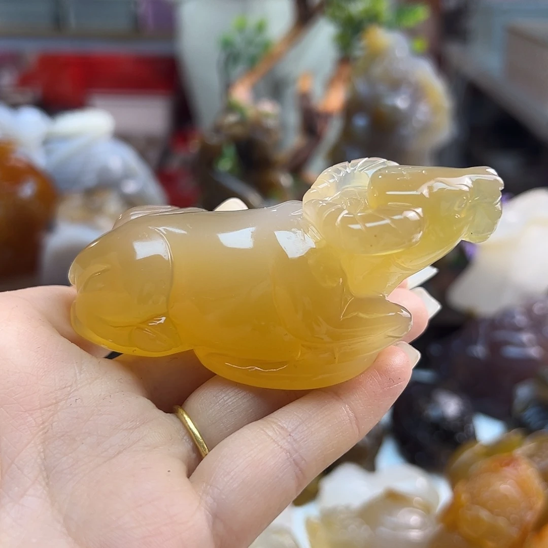 玛瑙/玉髓未镶嵌吊坠(不含链)