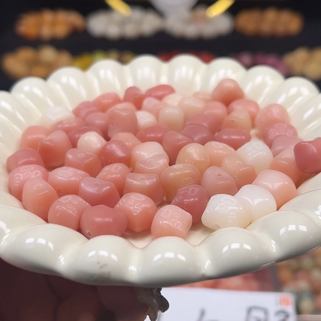 手串菩提根/象牙果粉美金猫23颗