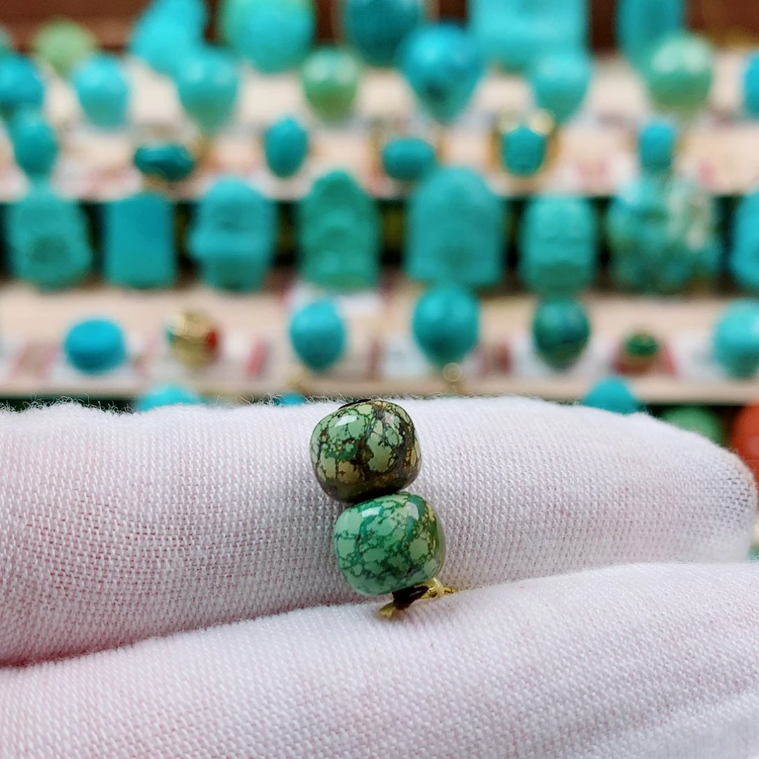 绿松石未镶嵌配饰老型8