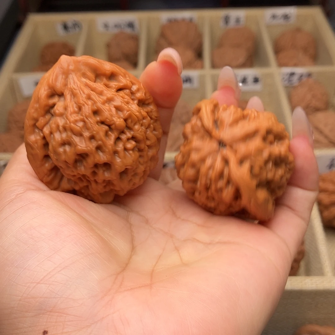 展***飞把件文玩核桃金公子