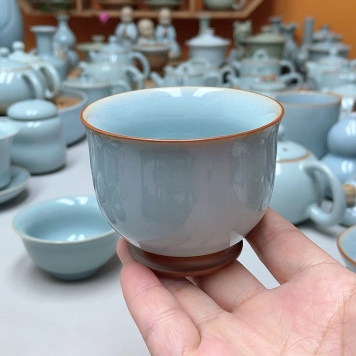 微瑕提梁杯无礼盒