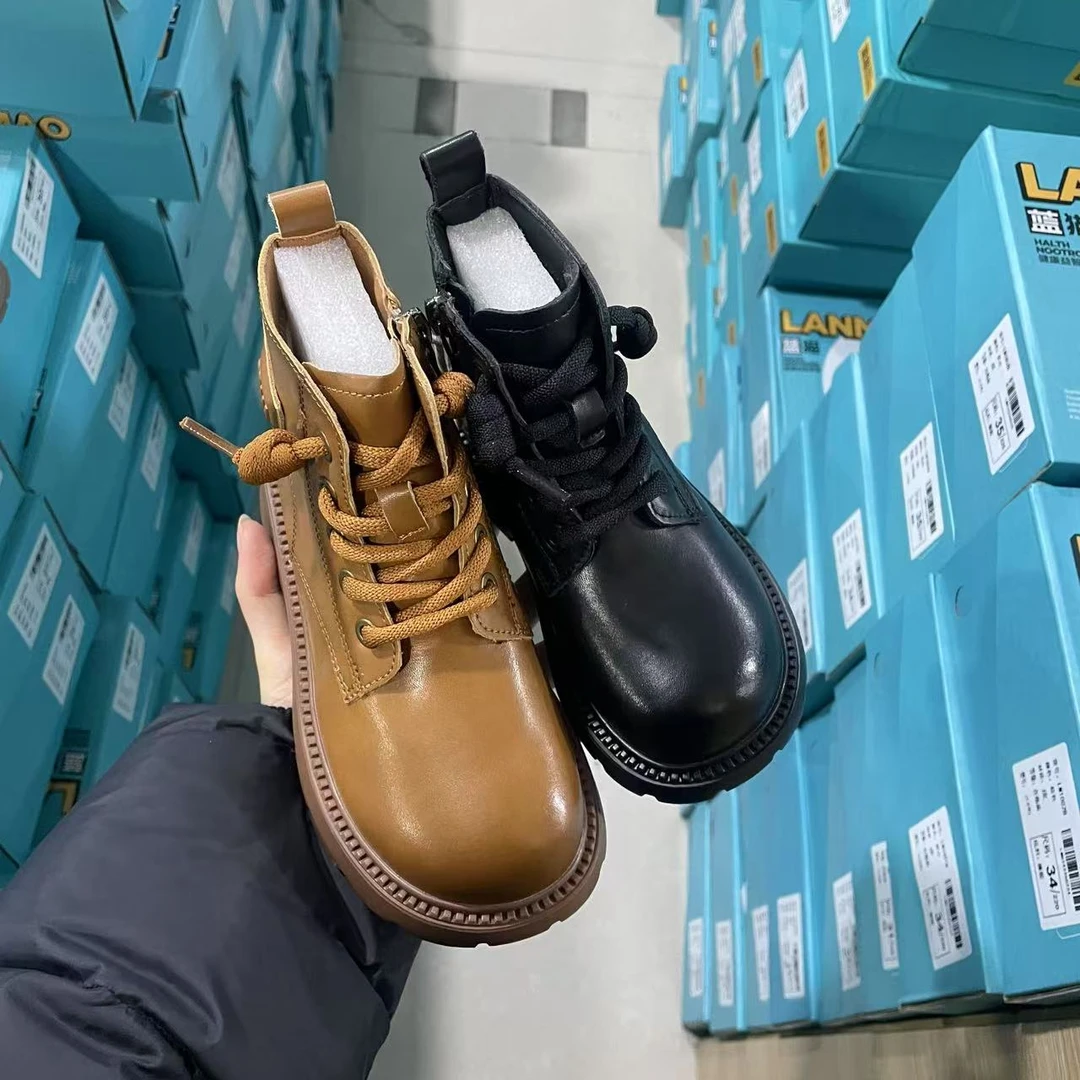 0207-20 英伦风百搭时装靴女童靴 XX  LM 1005