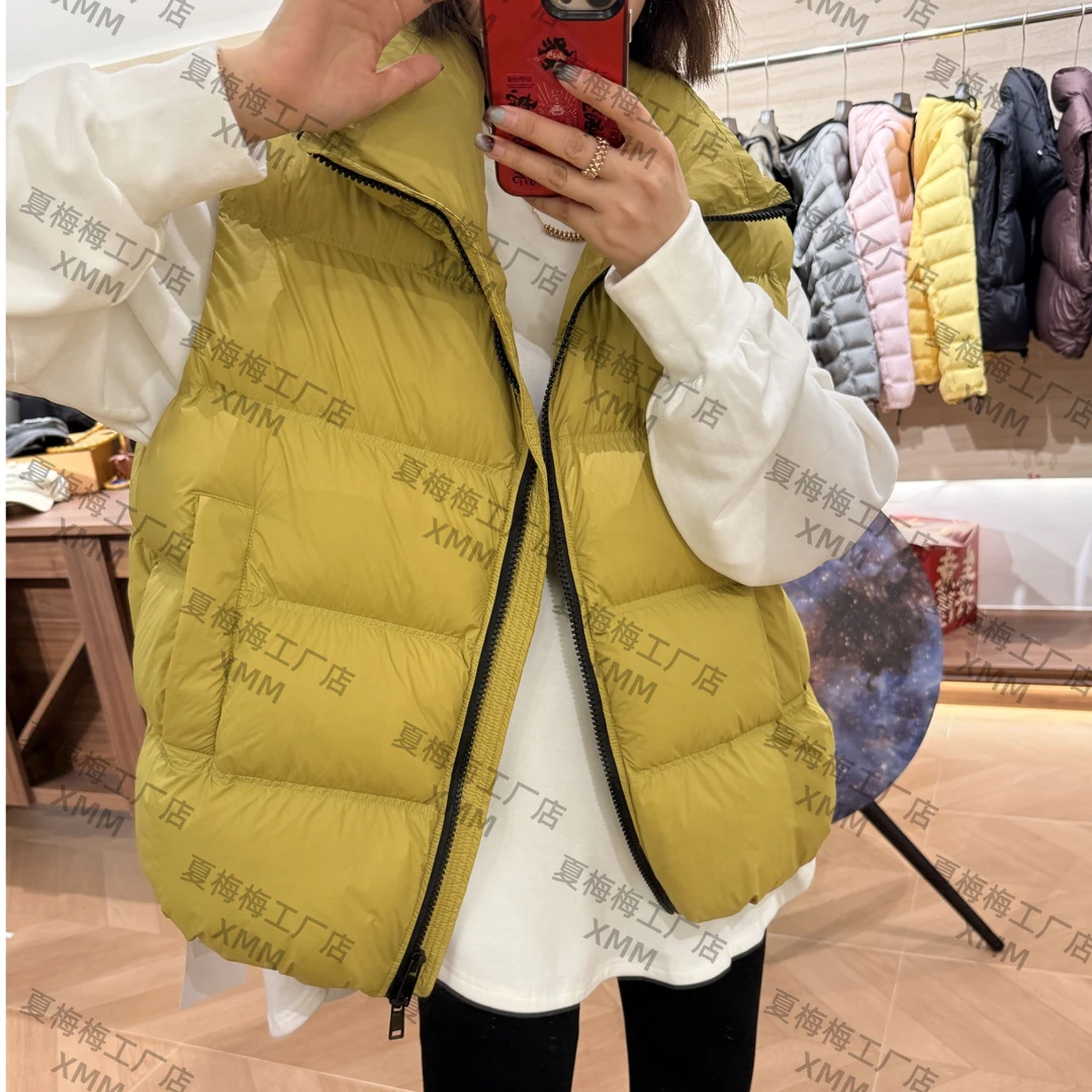 XMM.【TY立领拉链羽绒服马甲】时尚休闲百搭保暖秋冬洋气宽松H55813