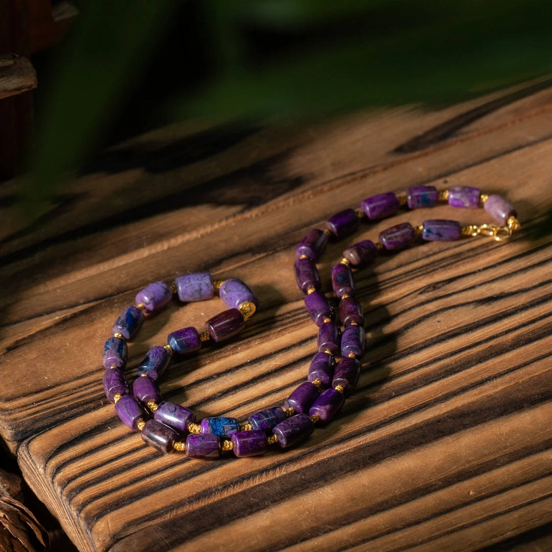 世间臻宝-18K金油画舒俱来锁骨链/40cm/5-6mm/多样性发/P7318/孤