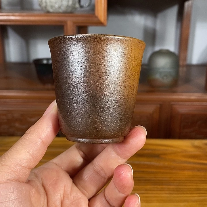 紫砂茶壶100cc杯子 段泥