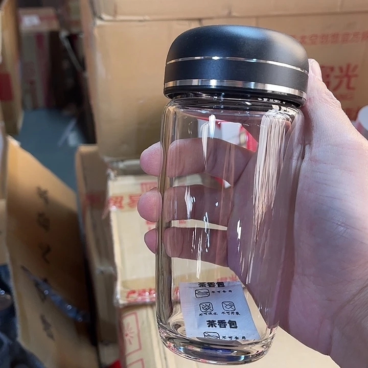 茶隔款玻璃摩妃鹅蛋杯400毫升