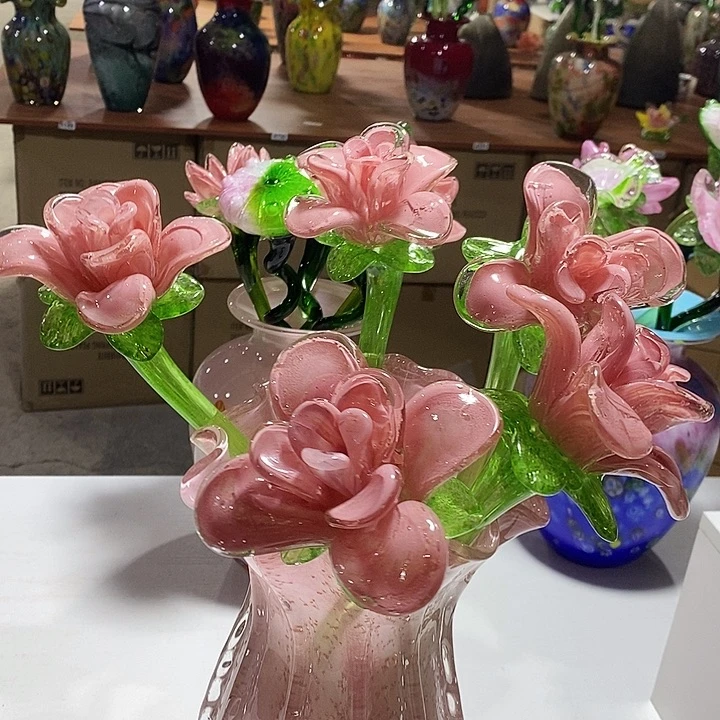 5支夜光花高45厘米左右