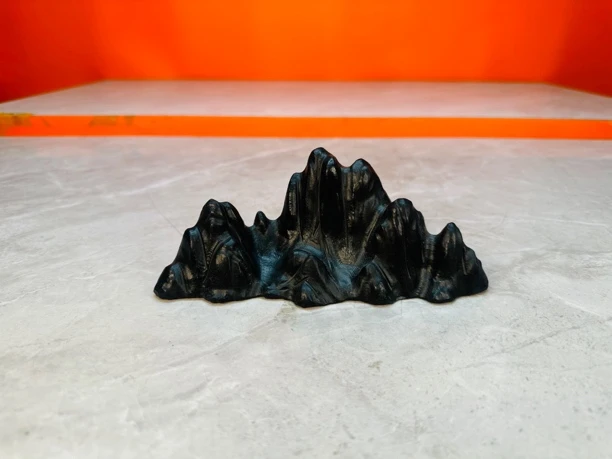 天然灵璧石雕刻家居办公桌文房茶宠鱼缸造景观赏风水摆件18 8 7