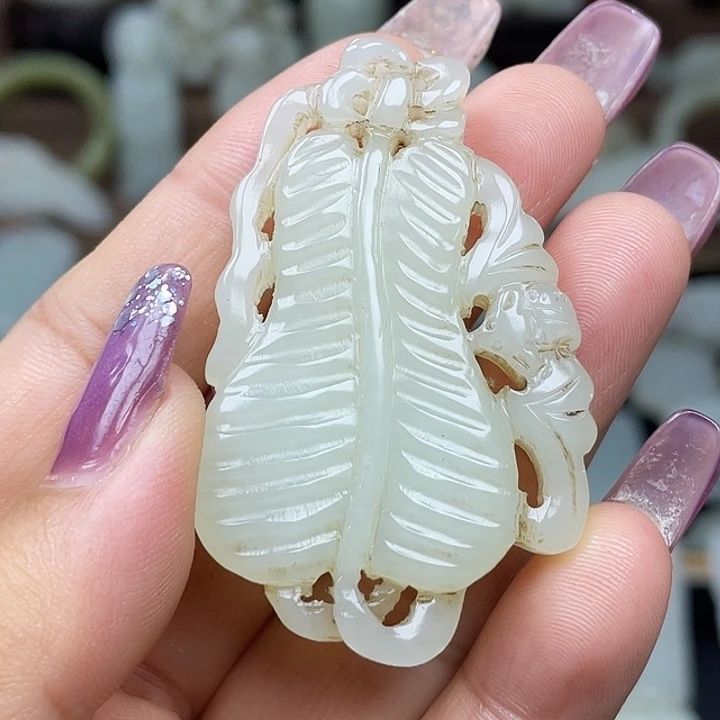 未镶嵌和田玉挂件