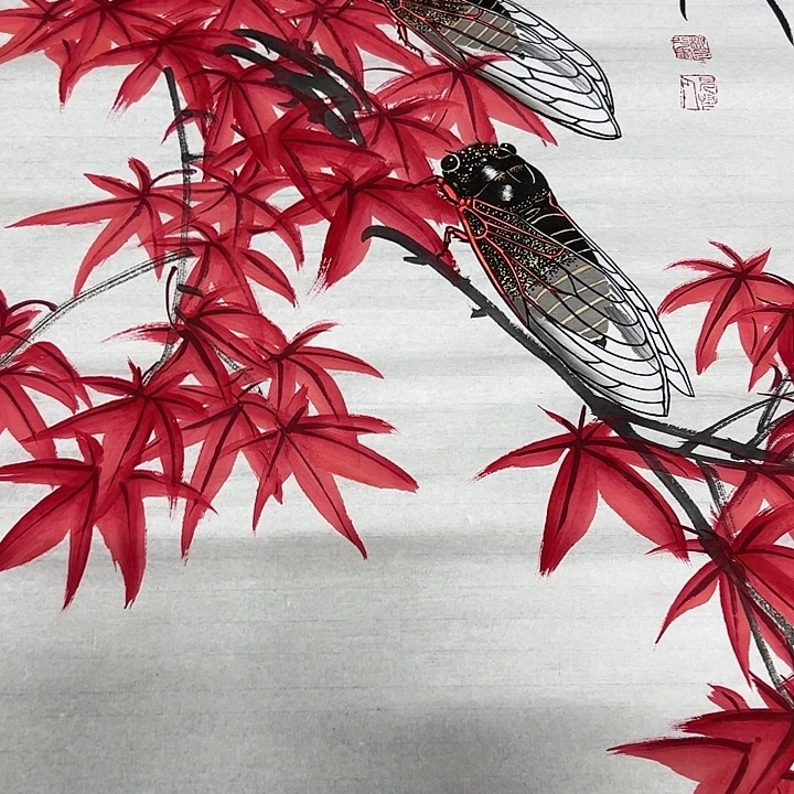 国画手绘国画作品欣赏888
