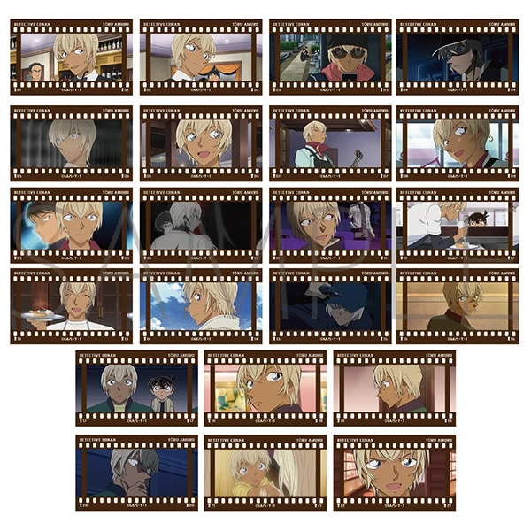 名侦探柯南 安室透电影胶片卡 日谷动漫周边  拆盒盲盒