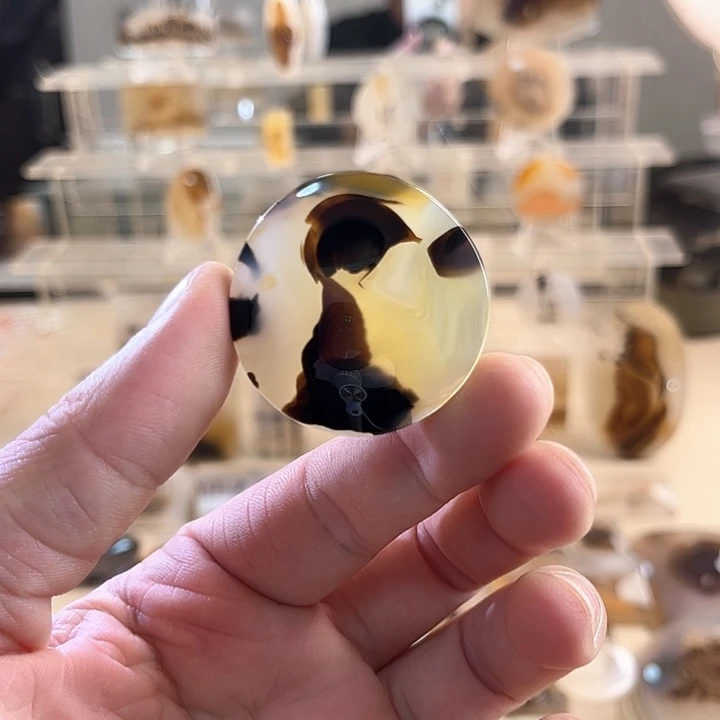 玛瑙/玉髓未镶嵌吊坠(不含链)