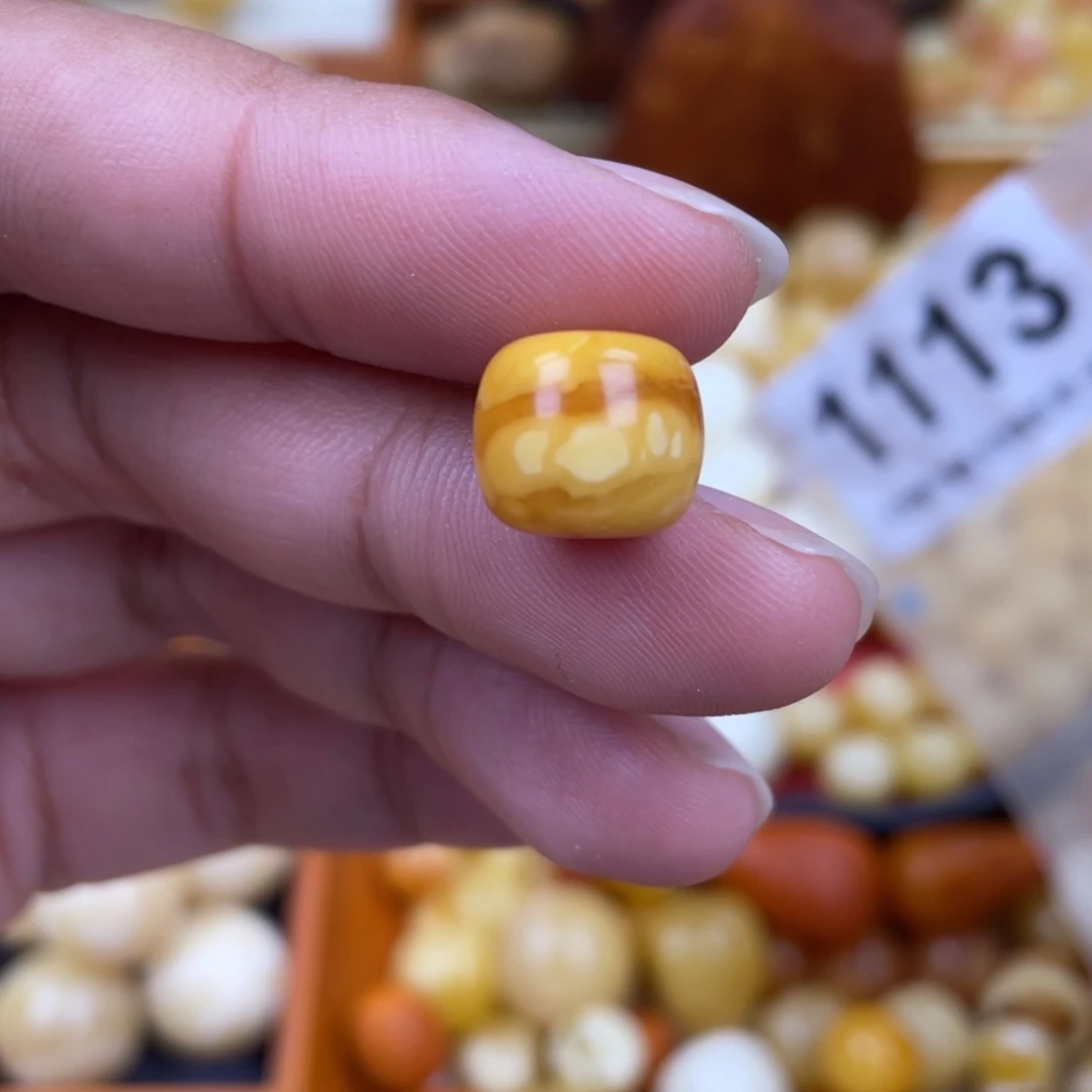 未镶嵌蜜蜡珠宝奇石沙眼11.6