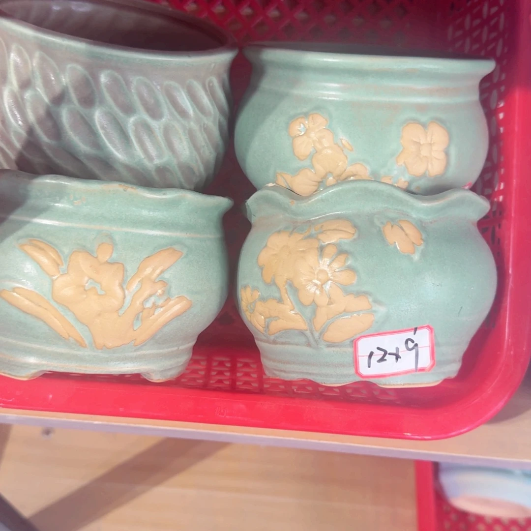 紫砂花盆粗陶粗陶