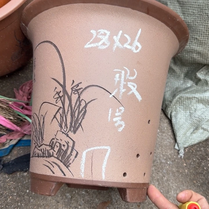 紫砂花盆特价清仓