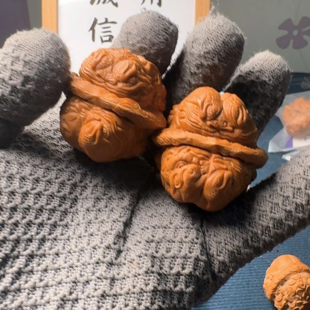 莲***禅蛤蟆头雕刻龙蟾一念龙蟾