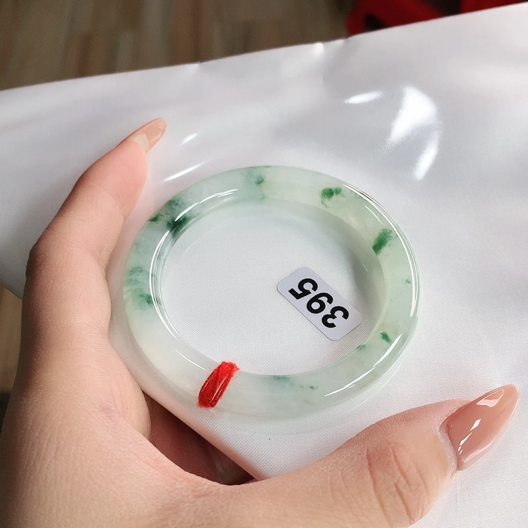未镶嵌手镯翡翠50圈口395