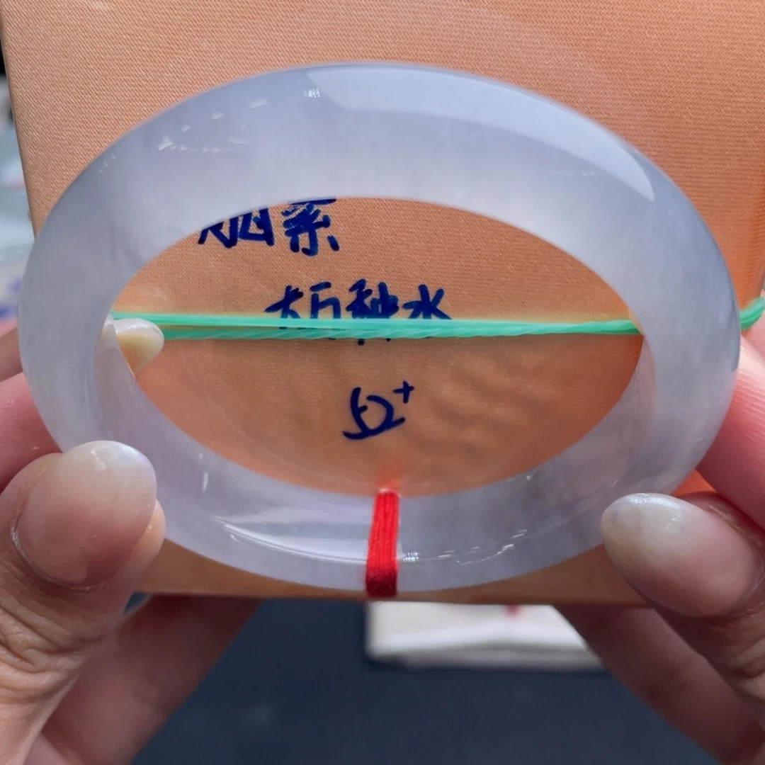 翡翠未镶嵌手镯30号