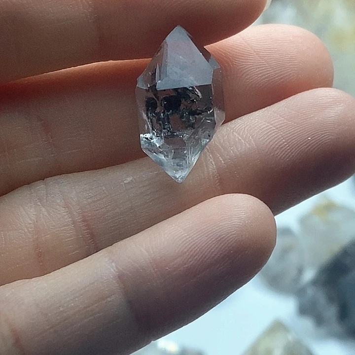 水晶颈饰未镶嵌散墨