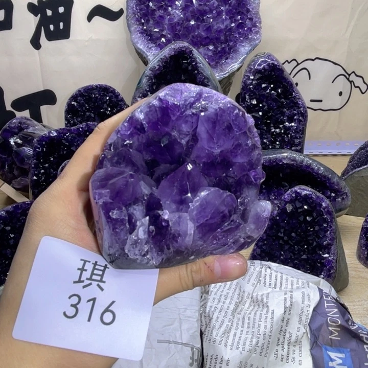 未镶嵌珠宝半成品紫晶