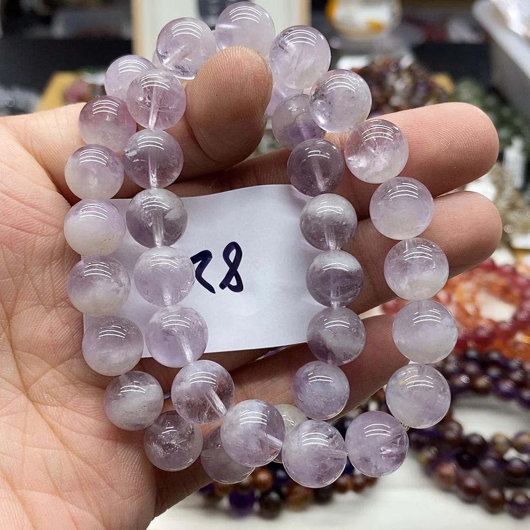 水晶手链未镶嵌多样性发货发一条