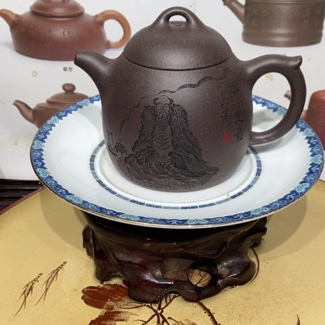 紫砂茶壶容量宜兴紫砂